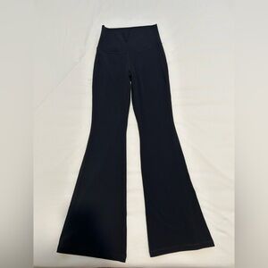 TNA Black Flared Yoga Pants